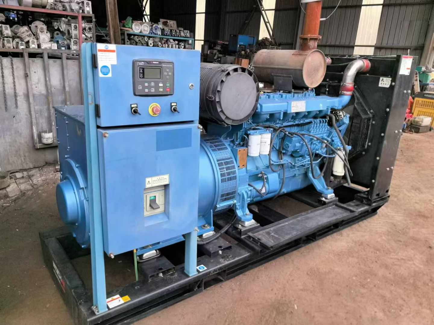 阿荣500kW 柴油发电机组可带动设备功率的计算公式是什么？