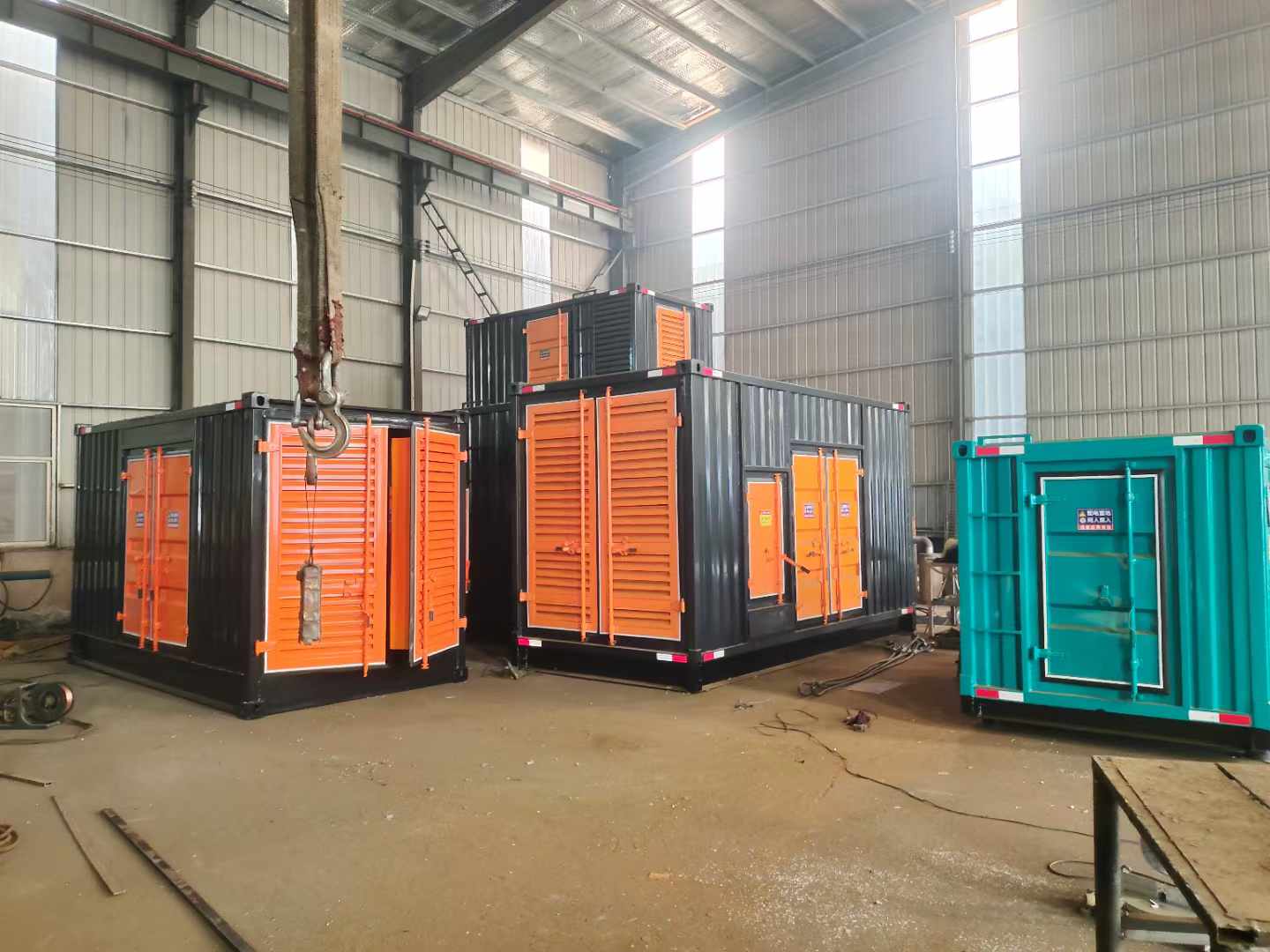 阿荣500kw柴油发电机组可以带动多少功率设备？