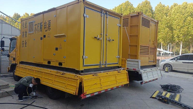 阿荣柴油发电机组和UPS电源配合使用时的注意事项